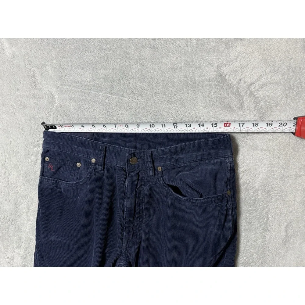 Polo Ralph Lauren Corduroy Pants Mens 32x29 Navy‎ Blue Corduroy Cotton